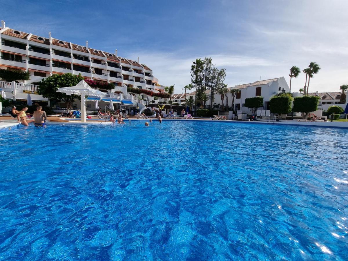 Duplex Apartment Vistamar, Sea-View, Heated Pool In Parque Santiago 2, Wifi Playa de las Americas  Exterior photo